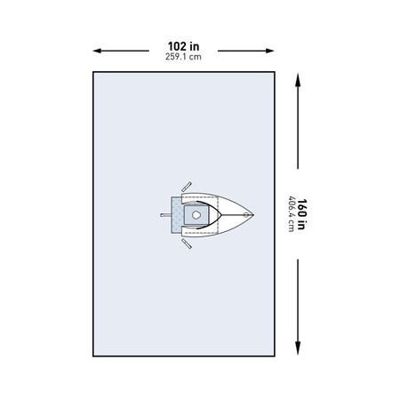 Mckesson Sterile Shoulder Arthroscopy Orthopedic Drape, 102 x 160 Inch, 10PK 183-I80-09123G-S